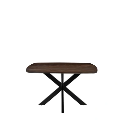 Afbeelding van Label51 Blake eetkamertafel 140x140 cm mangohout espresso Hout
