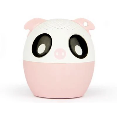 Afbeelding van Hamlet XBTPET PIG Draagbare Monoluidspreker Zwart, Roze, Wit 4 W (4 h, Oplaadbare batterij), Bluetooth luidspreker, Wit, Roze