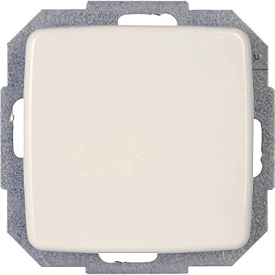 Afbeelding van Kopp 585717087 Kruisschakelaar Inzetstuk 1 stuks Rivo Zuiver wit (RAL 9010)