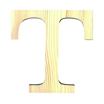 Afbeelding van Artemio houten letter T 19 cm