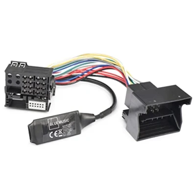 Afbeelding van BlueMusic Bluetooth muziekadapter compatibel met BMW E39 E46 E53 X5 Z4 E83 X3 MINI R50 R52 R53 Boost CD/navigatie Radio flatpin 40pin Quadlock New Generation