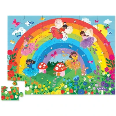 Afbeelding van Crocodile Creek Puzzels Vloerpuzzel Rainbow 36 stukjes