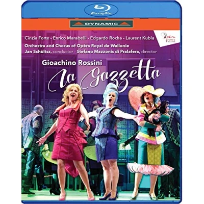 Afbeelding van Orchestra And Chorus Of Opéra Royal De Wallonie Rossini: La Gazzetta (Blu ray)