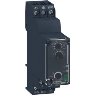 Afbeelding van Schneider afvalvertraagd tijdrelais m f start contact 0 05 sec 300 uur 24vacdc 42 48vacdc 110 240vac 2x w re22r2cmr