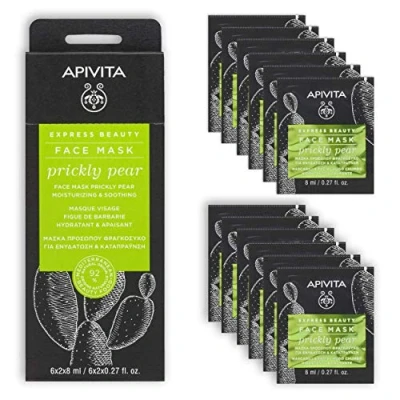 Afbeelding van Apivita Masker Express Beauty Prickly Pear Mask 2x2 ml
