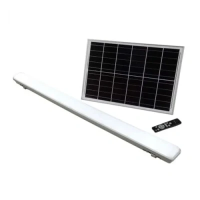 Afbeelding van V TAC VT 120018 Witte Solarlampen Solar Tri Proof Tube IP65 18W 1000 Lumen 3IN1