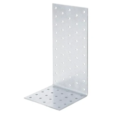 Afbeelding van Alberts 10x beugel voor geperforeerde plaat 100 x 200 mm ruw staal sendzimir verzinkt