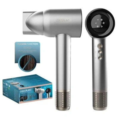 Afbeelding van Cecotec IoniCare RockStar Nano IonTech Aluminium Haardroger met plasma, 110.000 omw/min, display, intelligente warmtecontrole, 3 temperaturen, geheugenfunctie