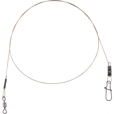 Afbeelding van Spro Non Coated 1x19 Wire Fine Leader (2 pcs) Maat : 25cm 13.7 kilo