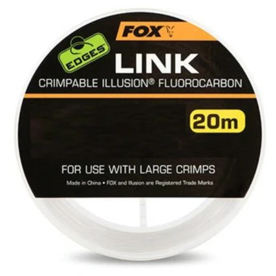 Afbeelding van Fox Edges Link Crimpable Illusionist Fluorocarbon 20m Maat : 25lb 0.53mm