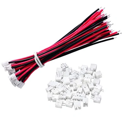 Afbeelding van YIXISI 20 Paar Mini Micro JST PH 2.0 2 Pins Connectorstekker Mannelijk met Kabel 10cm