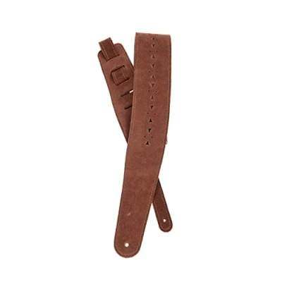 Afbeelding van D&quot;;Addario 25PRF05 gitaarband &quot;;vented leather&quot;; honey suède apache