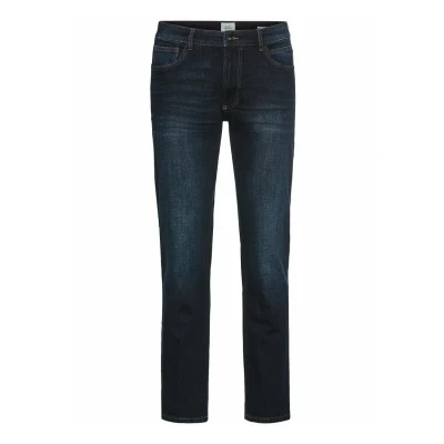 Afbeelding van camel active 5 Pocket denim regular fit Maat menswear 32/34 Donker blauw