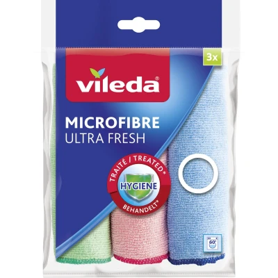 Afbeelding van Vileda Microvezeldoek Ultra Fresh 3 stuks