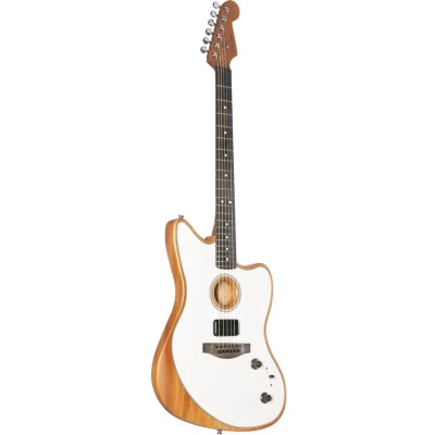 Afbeelding van Fender American Acoustasonic Jazzmaster (Arctic White) Akoestische gitaar
