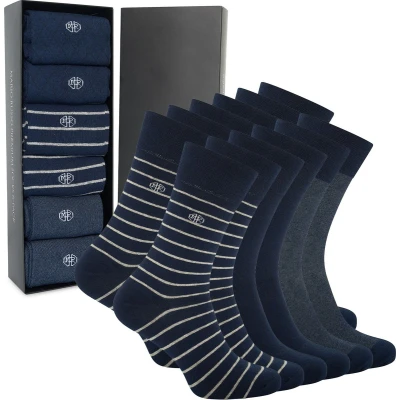 Afbeelding van Premium Sokken 6 &amp; 12 PACK Navy 43 46 Packs: Koopjedeal.nl Altijd de beste deal