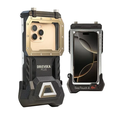 Afbeelding van DIVEVOLK SeaTouch 4 Max smartphone onderwaterbehuizing WIT