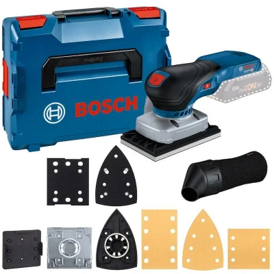 Afbeelding van Bosch GSS 18V 13 Li ion Accu Vlakschuurmachine Body In L Boxx Koolborstelloos