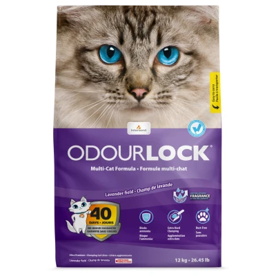 Afbeelding van Odourlock Lavender Kattenbakvulling 12 kg