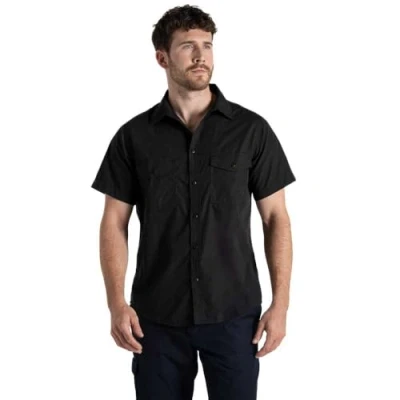 Afbeelding van Craghoppers Expert Mens Kiwi korte mouw wandelshirt, Zwart, XL