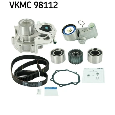 Afbeelding van Skf Distributieriem kit incl.waterpomp VKMC 98112