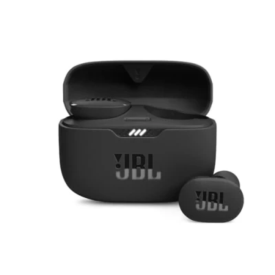Afbeelding van JBL Tune 130 True Wireless draadloze oordopjes met Active Noise Cancelling, Pure Bass Sound, IPX4 waterbestendig, Smart Ambient, 4 microfoons en 40 uur afspeeltijd ; Zwart