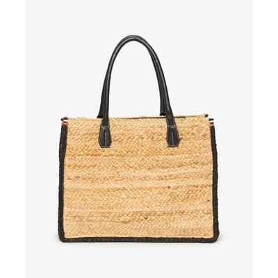 Afbeelding van Superdry Vrouwen Luxe Draagtas van Raffia Grootte: 1SIZE