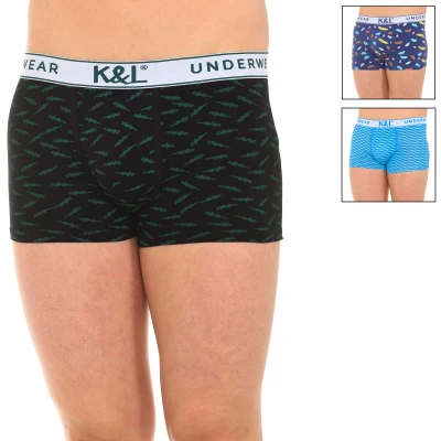Afbeelding van Pack 3 Boxer Küsse &amp; Liebe Maat 2XL