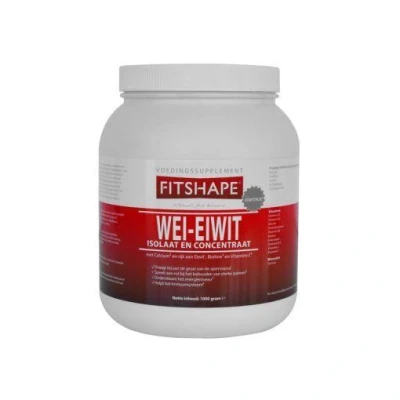 Afbeelding van Fitshape Wei Eiwit Aardbei 2000gr
