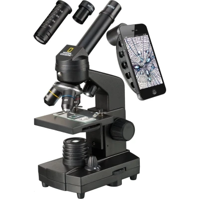 Afbeelding van National Geographic Microscoop 40x 1280x incl. Smartphone houder