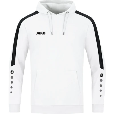 Afbeelding van Sweater met kap Power Wit / 152