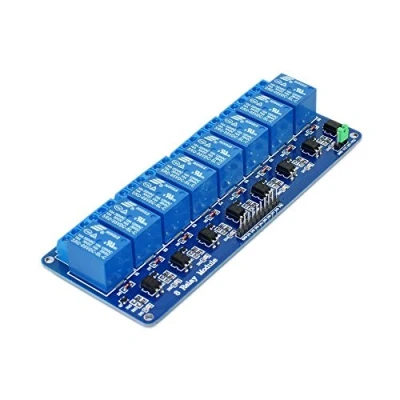 Afbeelding van Lysignal DC 5V 8 Channel Relay Module Interface Board voor 51/AVR/AVR/ARM met Optocoupler Protection
