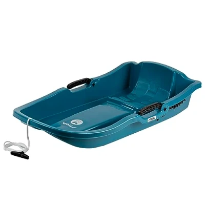 Afbeelding van STIGA Pacer Bio slee voor kinderen met rem van biologisch kunststof Aqua