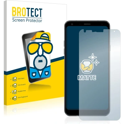 Afbeelding van BROTECT (2 Stuks) Antireflecterende Beschermfolie voor LG Q7 Plus Anti Glare Screen Protector, Mat, Ontspiegelend