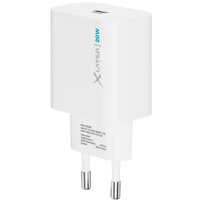 Afbeelding van Xlayer USB C Oplader 20W Wit