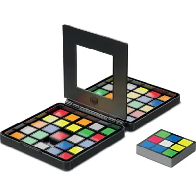 Afbeelding van RUBIK&#039;S Raceversie Reisversie kleurrijke puzzel klassiek gezelschapsspel 3 x ultieme strategie van gezicht tot voor 2 spelers gemakkelijk te vervoeren 6063172 speelgoed