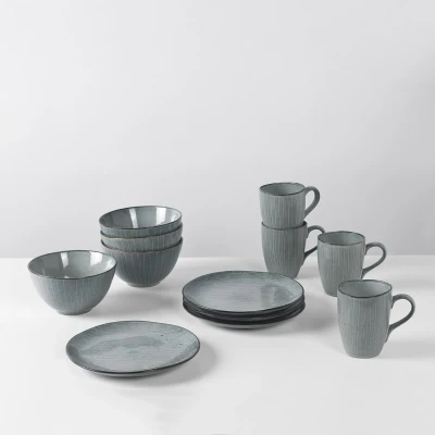 Afbeelding van Broste Copenhagen Servies set ONTBIJT Nordic Sea
