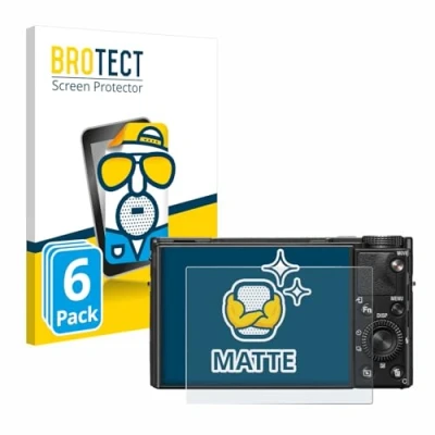 Afbeelding van BROTECT Screenprotector voor Sony Cyber Shot DSC RX100 VII Folie Beschermfolie matte (6 Stuks)