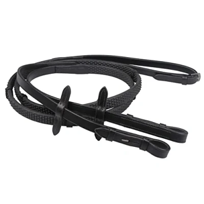 Afbeelding van QHP Teugel rubber soft met stops