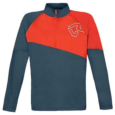 Afbeelding van Rock Experience REMC02072 Urus heren sweatshirt 1556 Reflecting Pond+0740 Cherry Tomato XXL