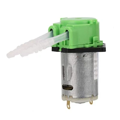 Afbeelding van Keenso DC 12 V 3 x 5 mm doseerpomp Peristale pomp chemische watervloeistof Automatische micro waterpomp voor analyse in aquariumlaboratorium (groen) Diverse andere pompen en toebehoren