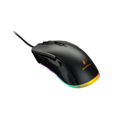 Afbeelding van Surefire Gaming Buzzard Claw muis Kabelgebonden, USB Optisch Zwart 6 Toetsen 800 dpi, 1600 2400 3200 4800 7200 dpi Verlicht