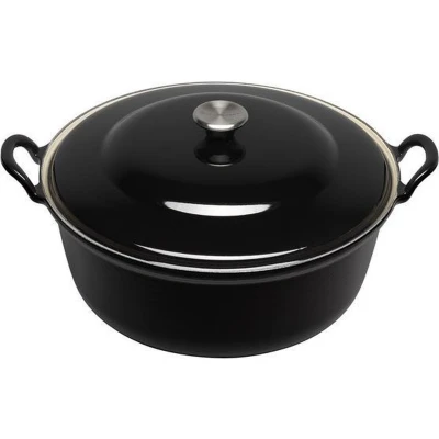 Afbeelding van Braadpan Le Creuset Faitout Ebbenzwart 28 cm