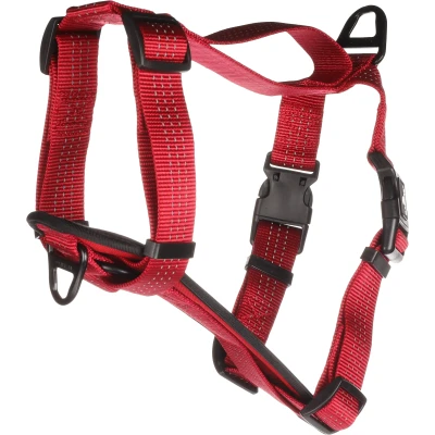 Afbeelding van &quot;Hondentuig Zorba Rood Comfortabel en duurzaam&quot; / M Hals 43 62cm I Borst 57 68cm