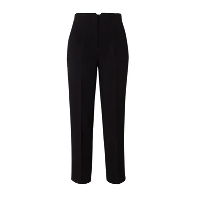 Afbeelding van ONLY high waist regular fit pantalon van gerecycled polyester zwart