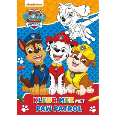 Afbeelding van Kleur mee met PAW Patrol (Paperback)