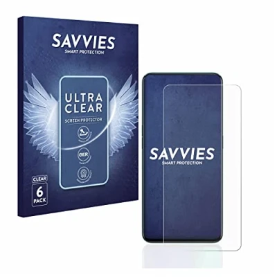 Afbeelding van Savvies (6 Stuks) Schermbeschermer voor Oppo Reno 2 Screen Protector Ultra Transparant
