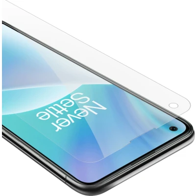 Afbeelding van Cadorabo Screenprotector geschikt voor OnePlus Nord 2T in KRISTALHELDER Tempered Display Pantser Film beschermglas