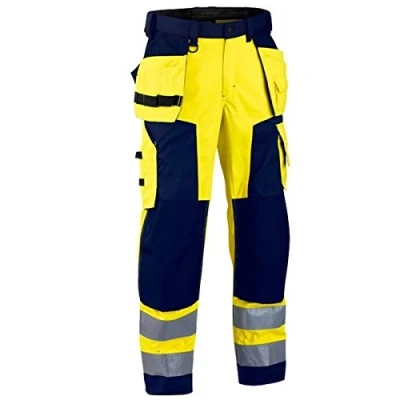 Afbeelding van Blaklader Werkbroek High Vis 1568 1811 Geel/Marineblauw C64
