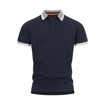 Afbeelding van Indicode Jeans Injamie Poloshirt, Heren, Maat: Small, Navy